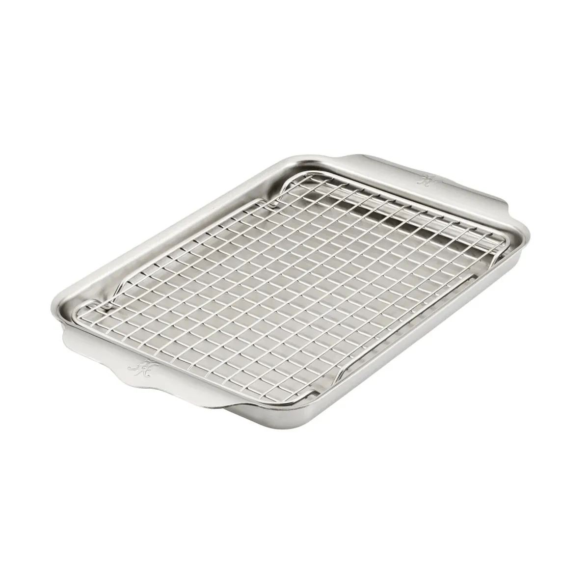 Hestan OvenBond paistokasari uuniritilällä, Ruostumaton teräs, 24x39 cm Hestan