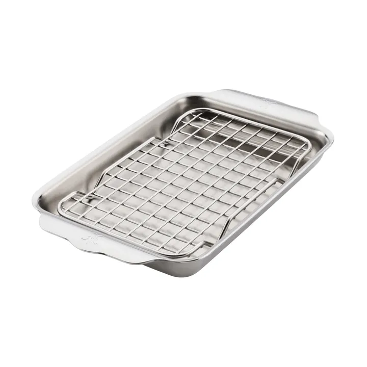 Hestan Ovenbond uunipelti jäähdytysritilällä - Ruostumatonta terästä, 16,8x28,8 cm - Hestan
