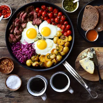 Hestan Probond non stick paistinpannu 32 cm - Ruostumaton teräs - Hestan