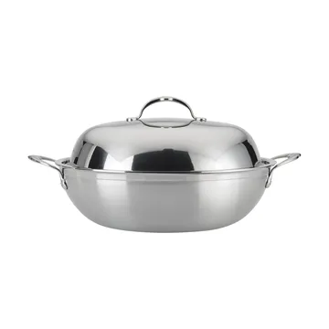 Hestan Probond wok-pannu kannella 36 cm. - Ruostumaton teräs - Hestan