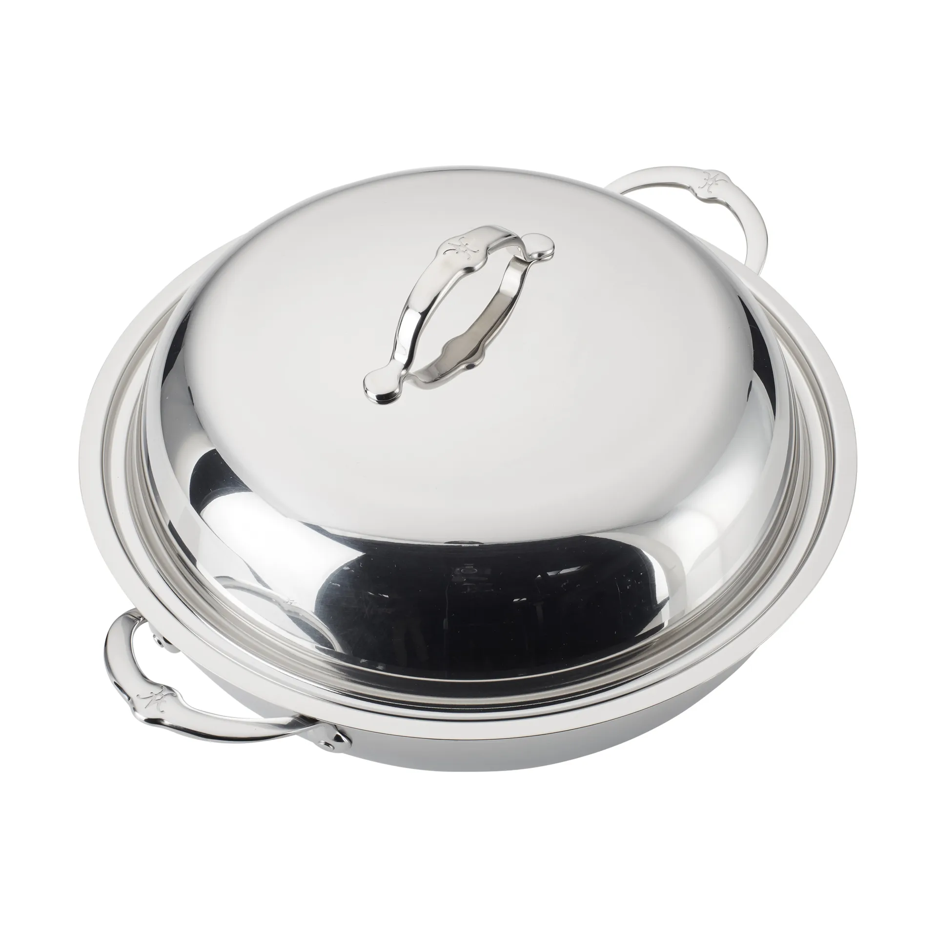 Hestan Probond wok-pannu kannella 36 cm., Ruostumaton teräs Hestan