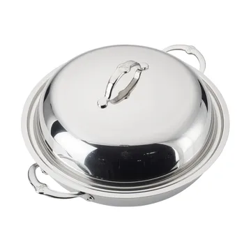 Hestan Probond wok-pannu kannella 36 cm. - Ruostumaton teräs - Hestan