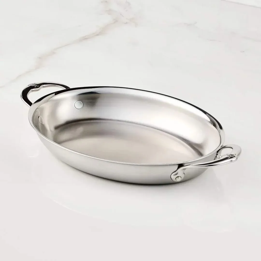 Hestan Provisions ovaali uunivuoka, Avoin, 30x21 cm Hestan