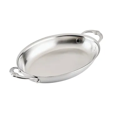 Hestan Provisions uunivuoka - Ruostumaton teräs, ovaali, 42,5x33,5 cm - Hestan