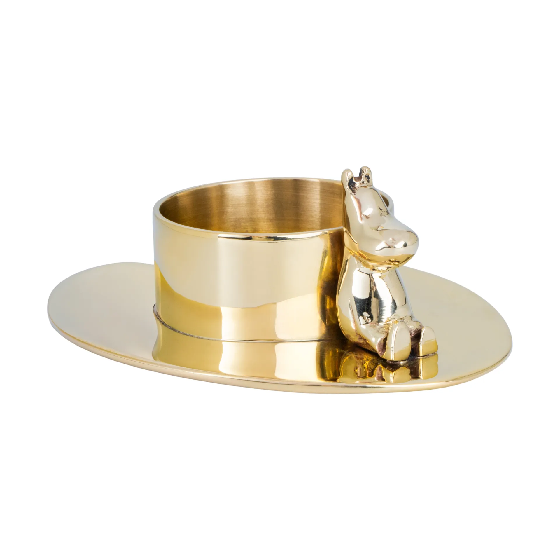 Hilke X Mumin No.3 kynttilänjalka, Messinki Hilke Collection