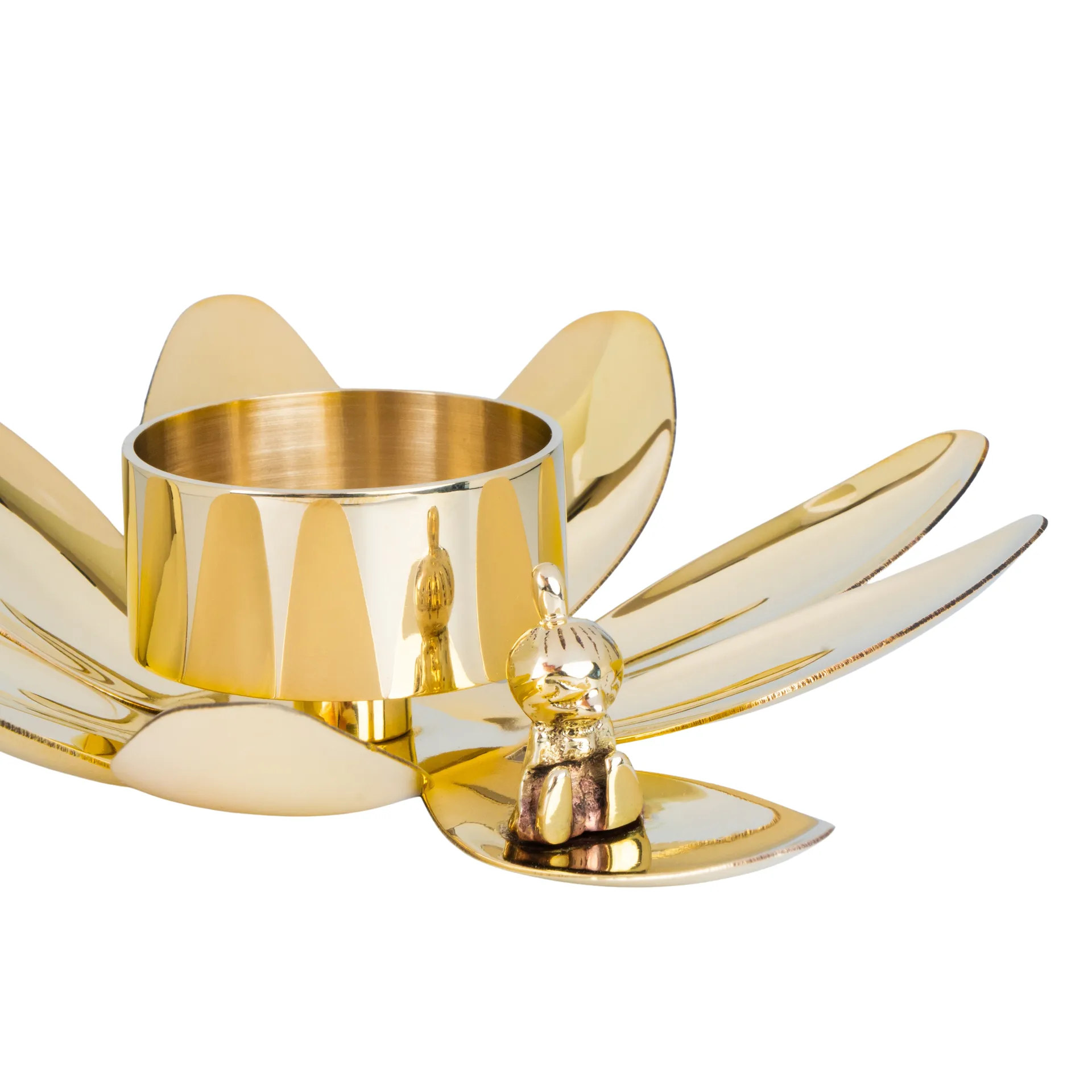 Hilke X Mumin Pikku Myy kynttilänjalka, Messinki Hilke Collection