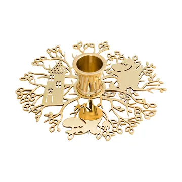 Hilke X Muumi No.1 kynttilänjalka - Messinki - Hilke Collection