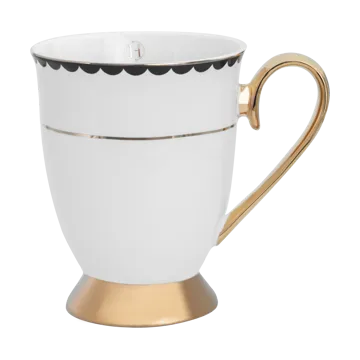 Lignano Sabbiadoro muki 28 cl - Valkoinen - Hilke Collection