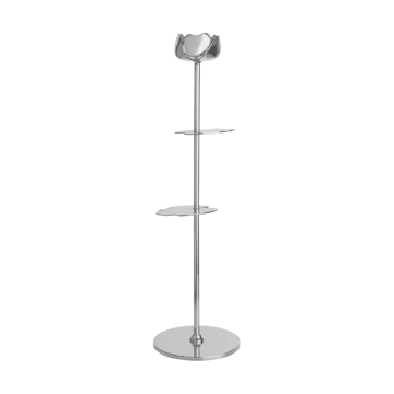 Ninfea Alta kynttilänjalka 40 cm - Nikkelöity messinki. - Hilke Collection