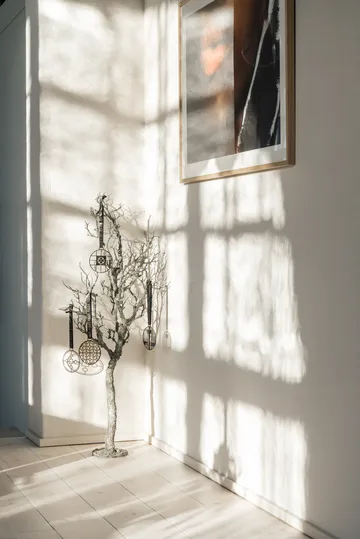 Piano puukoriste - Nikkelöity messinki - Hilke Collection