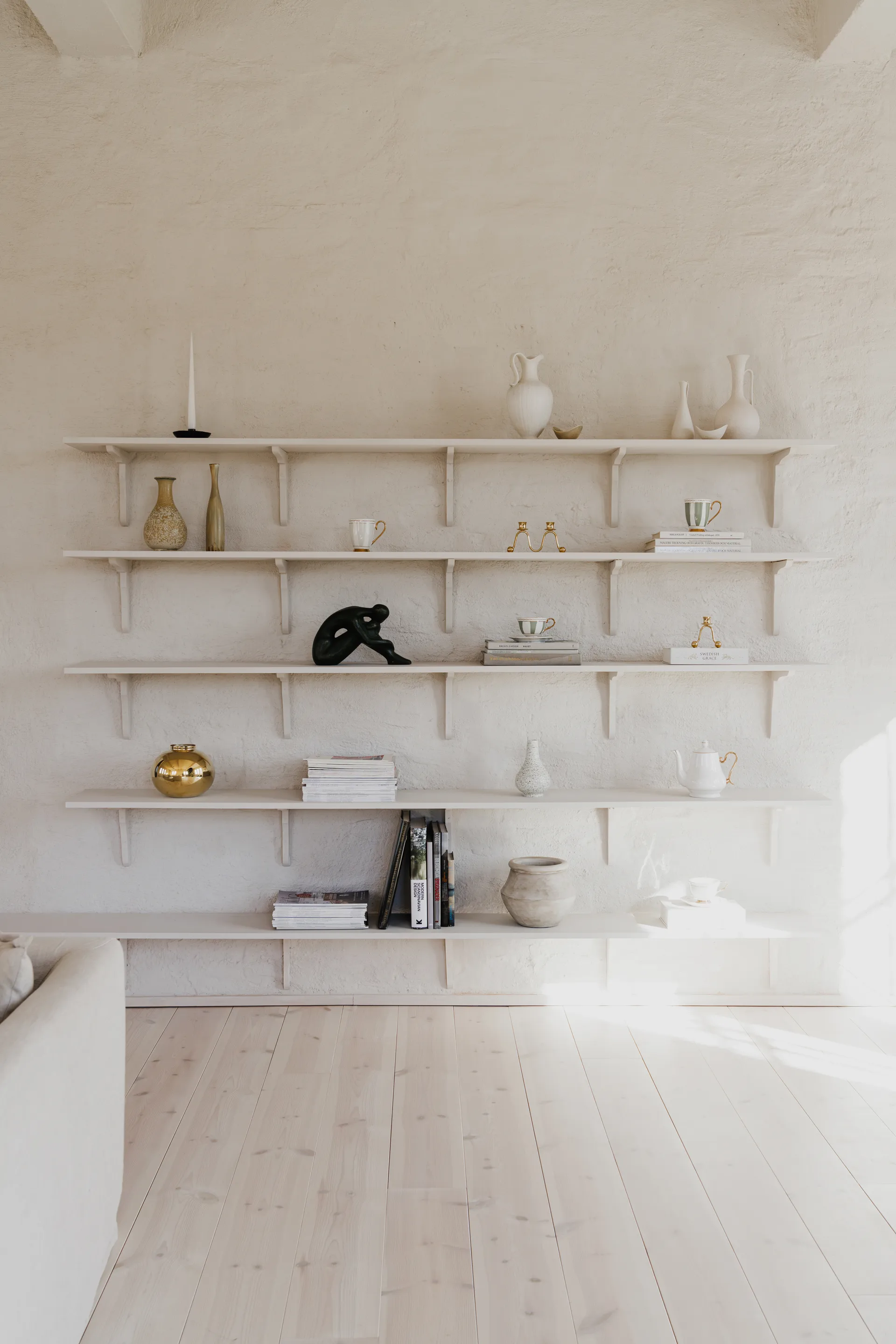 Strisce Tortora kuppi ja lautanen, 22 cl Hilke Collection