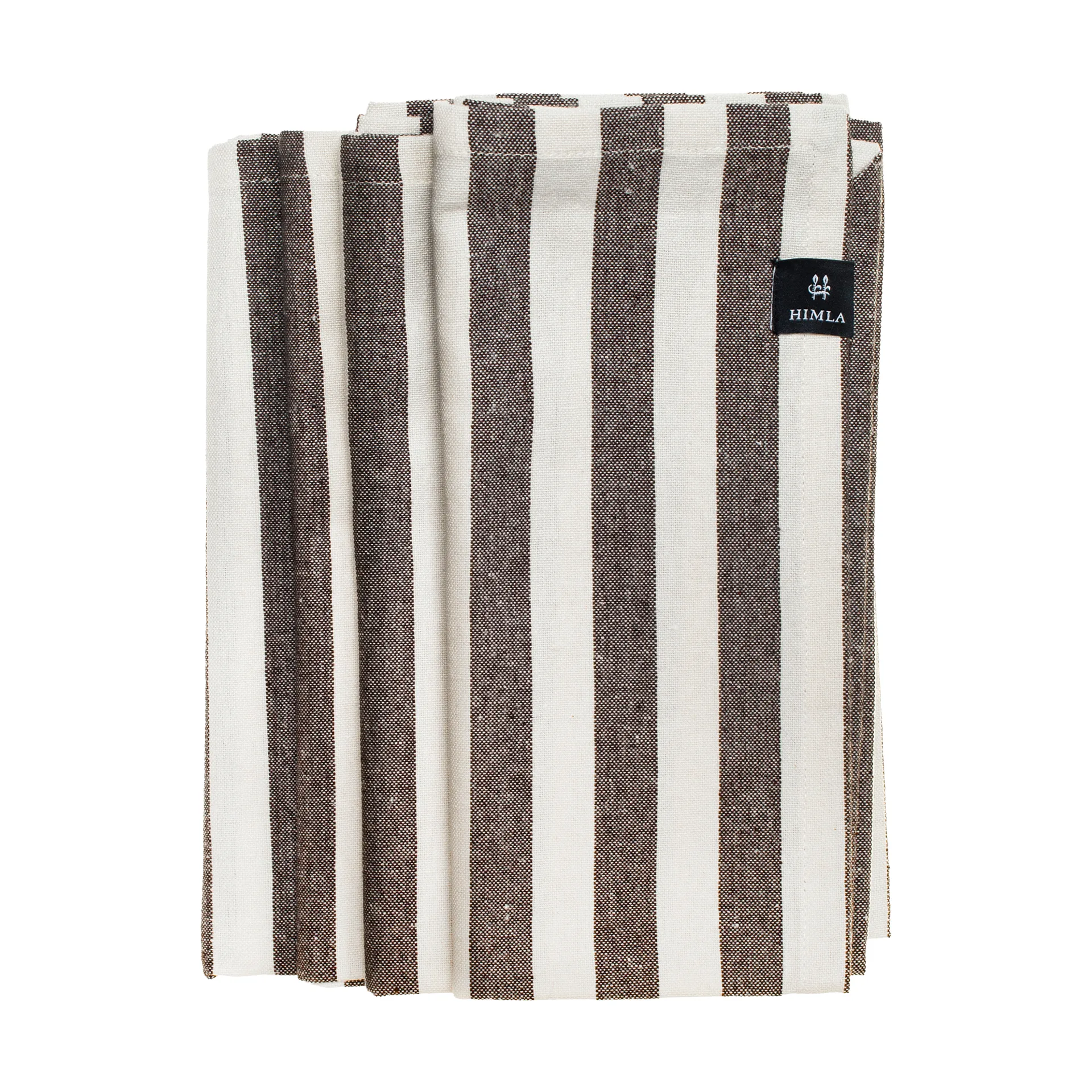 Bretagne kangaslautasliina 50x50 cm 4-pack, Suklaa Himla