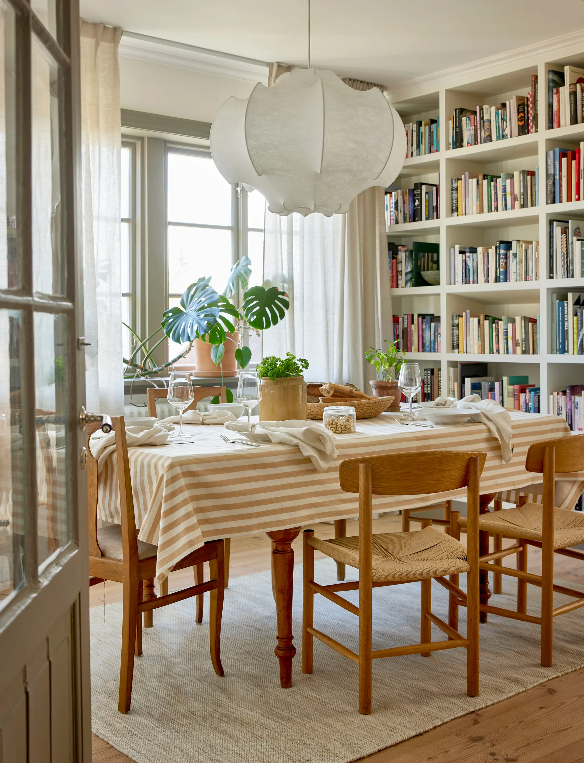 Bretagne pöytäliina, Wheat, 145x250 cm Himla