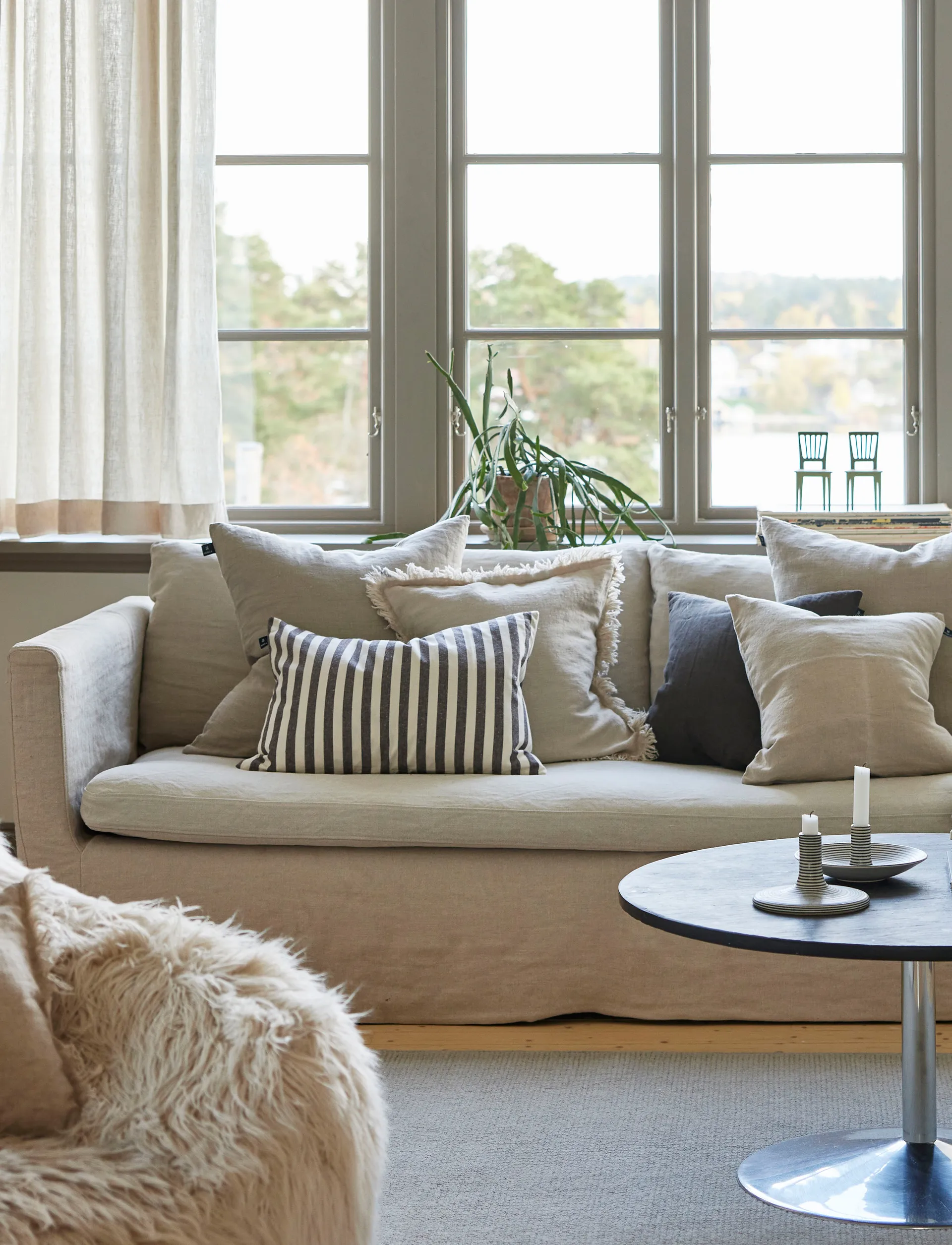 Bretagne tyynynpäällinen, Suklaa, 40x60 cm Himla