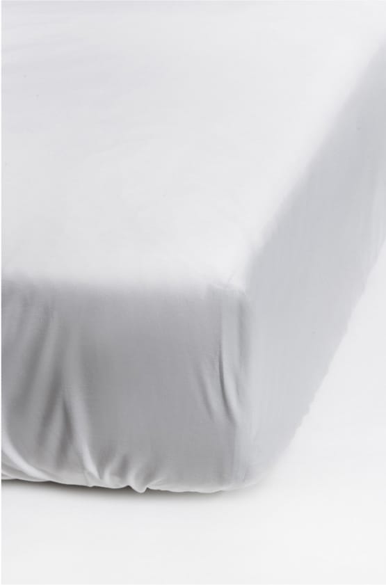 Dreamtime muotoonommeltu aluslakana valkoinen - 90x200 cm - Himla