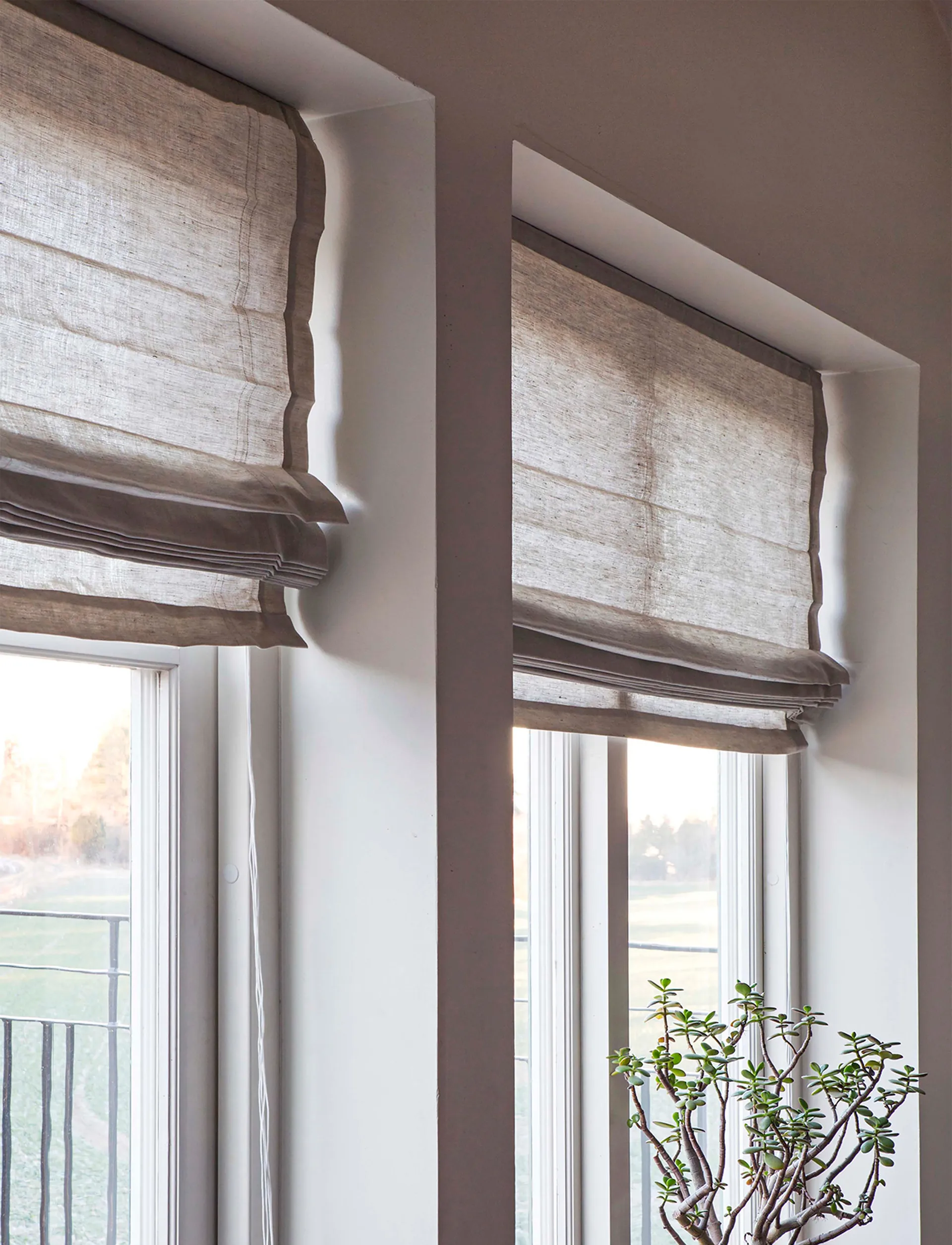 Ebba laskosverho 80 x 180 cm, Natural Himla