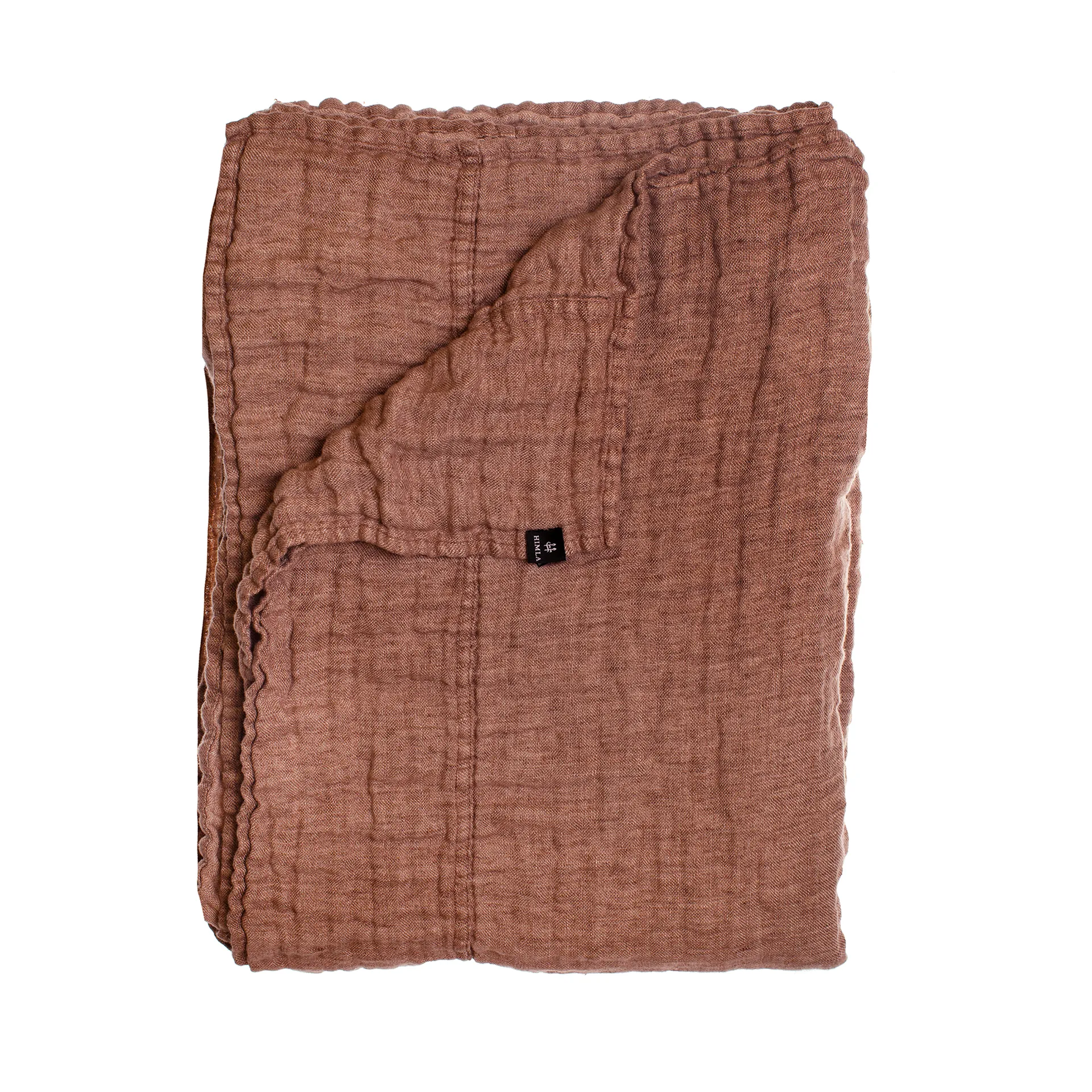 Hannelin päiväpeite rust 'n rose (ruskea), 160x260 Himla