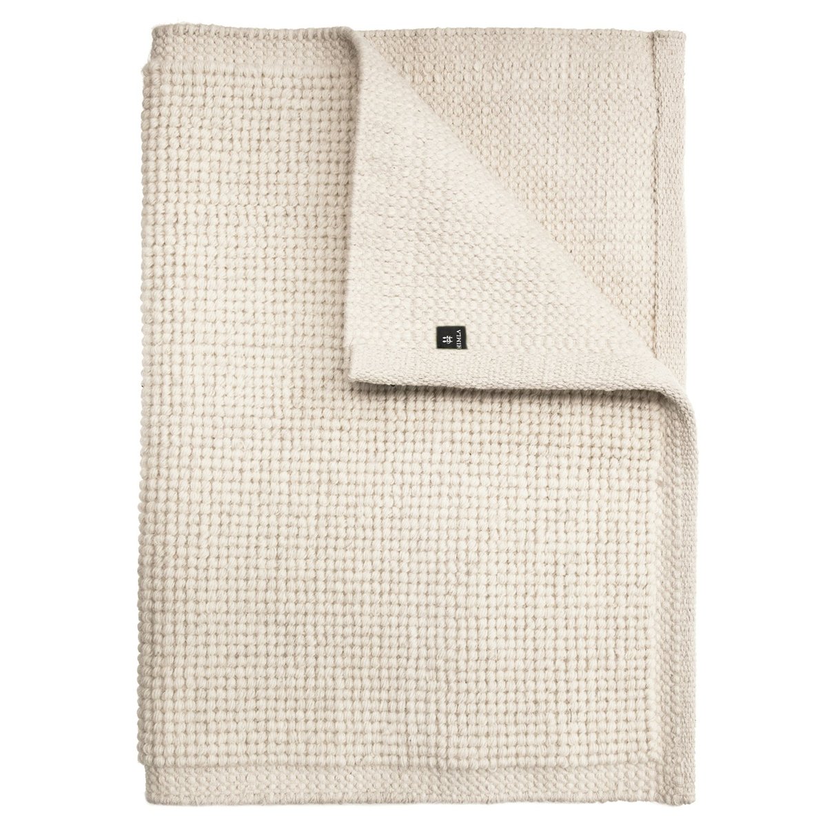 Himla villamatto luonnonvärinen (vaalea beige) 170 x 230 cm