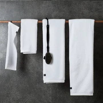 Maxime ekologinen käsipyyhe white - 70x140 cm - Himla