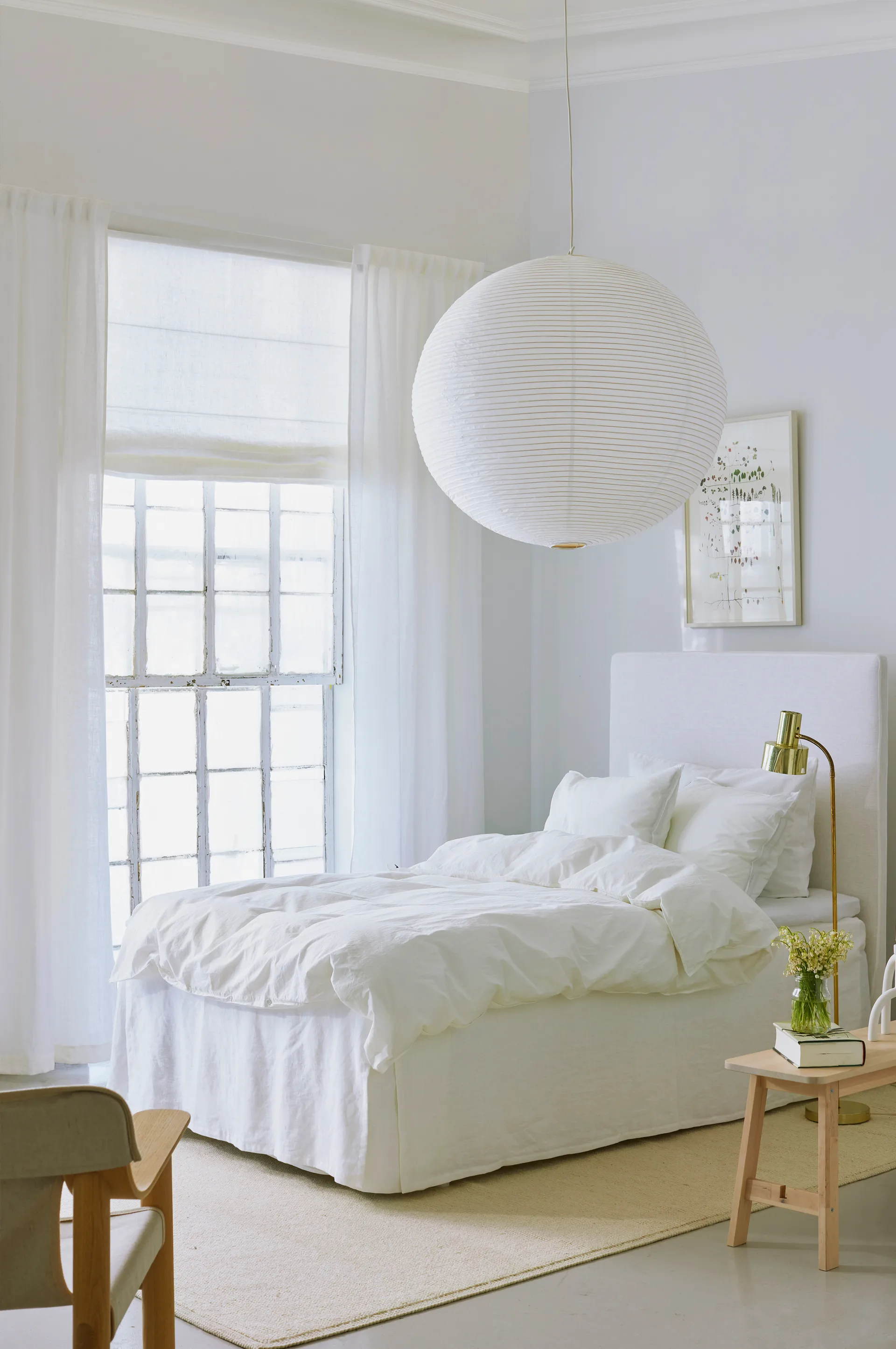 Miramar laskosverho 140x180 cm, White Himla