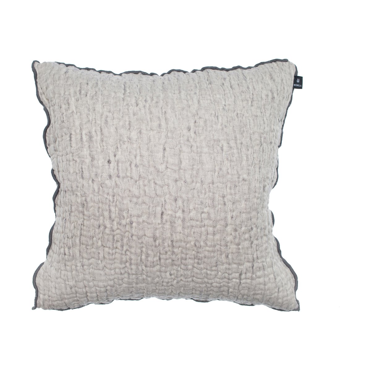 Himla Pauline tyynynpäällinen 50x50 cm Varjo | Skandinaavinen Sisustus | Tyynynpäälliset | Harmaa
