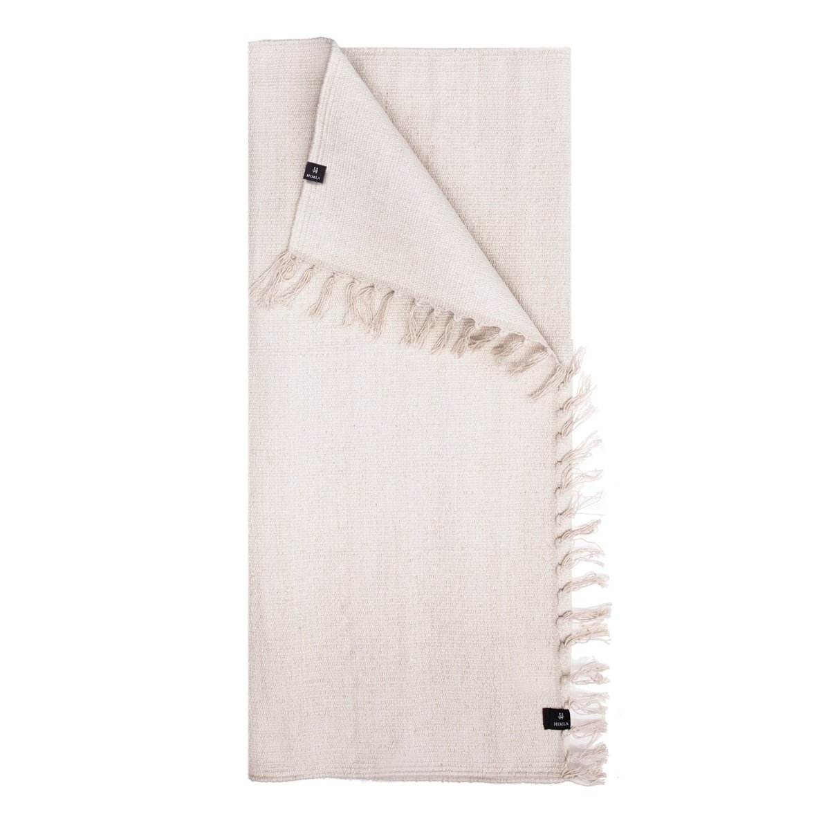 Himla Särö matto off-white (valkoinen) 170x230 cm | Skandinaavinen Sisustus | Puuvillamatot | Valkoinen