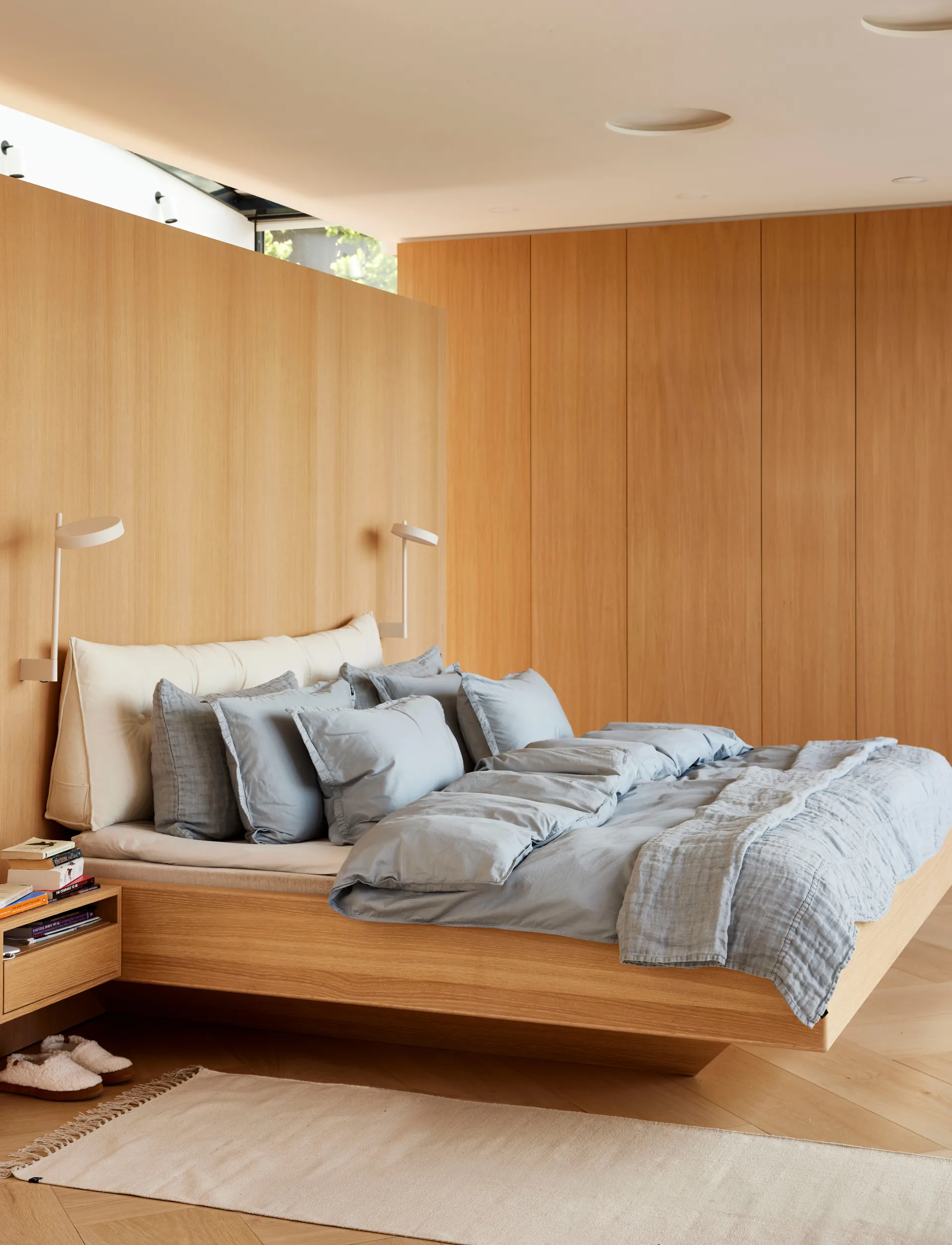 Soul pussilakana, Pilvinen taivas, 220x220 cm Himla