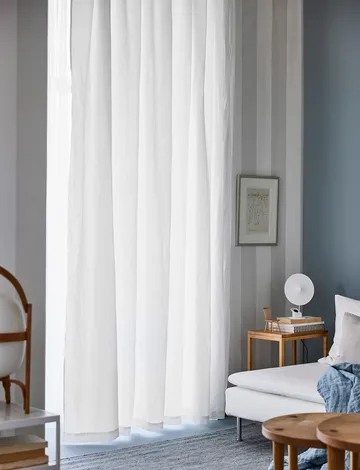 Sunrise verho laskosnauhalla 280x290 cm - White - Himla