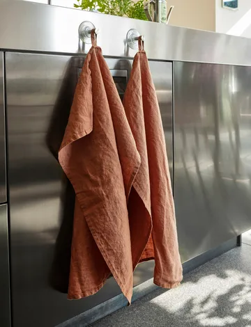 Sunshine keittiöpyyhe 2-pack - Grounded, 50x70 cm - Himla