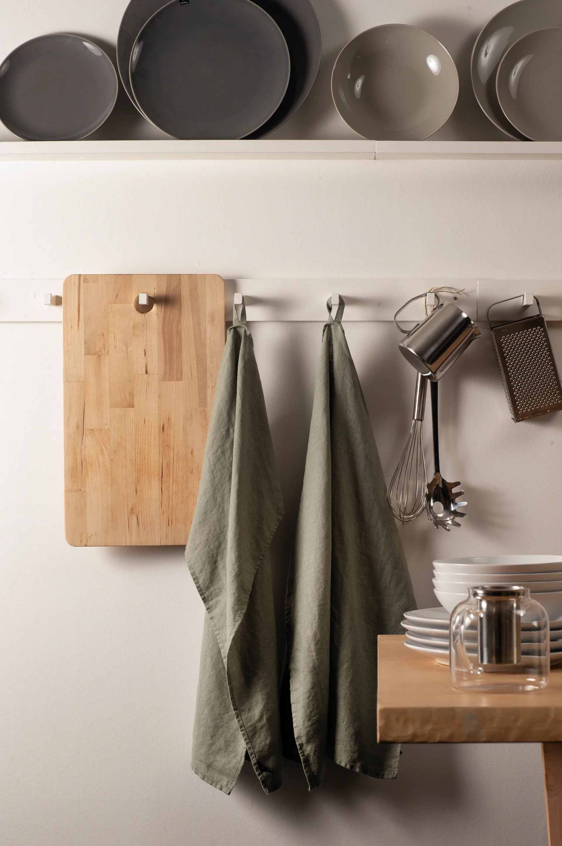 Sunshine keittiöpyyhe 2-pack, Sage Himla