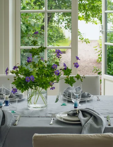 Sunshine pöytäliina - Heavenly, 145x250 cm - Himla