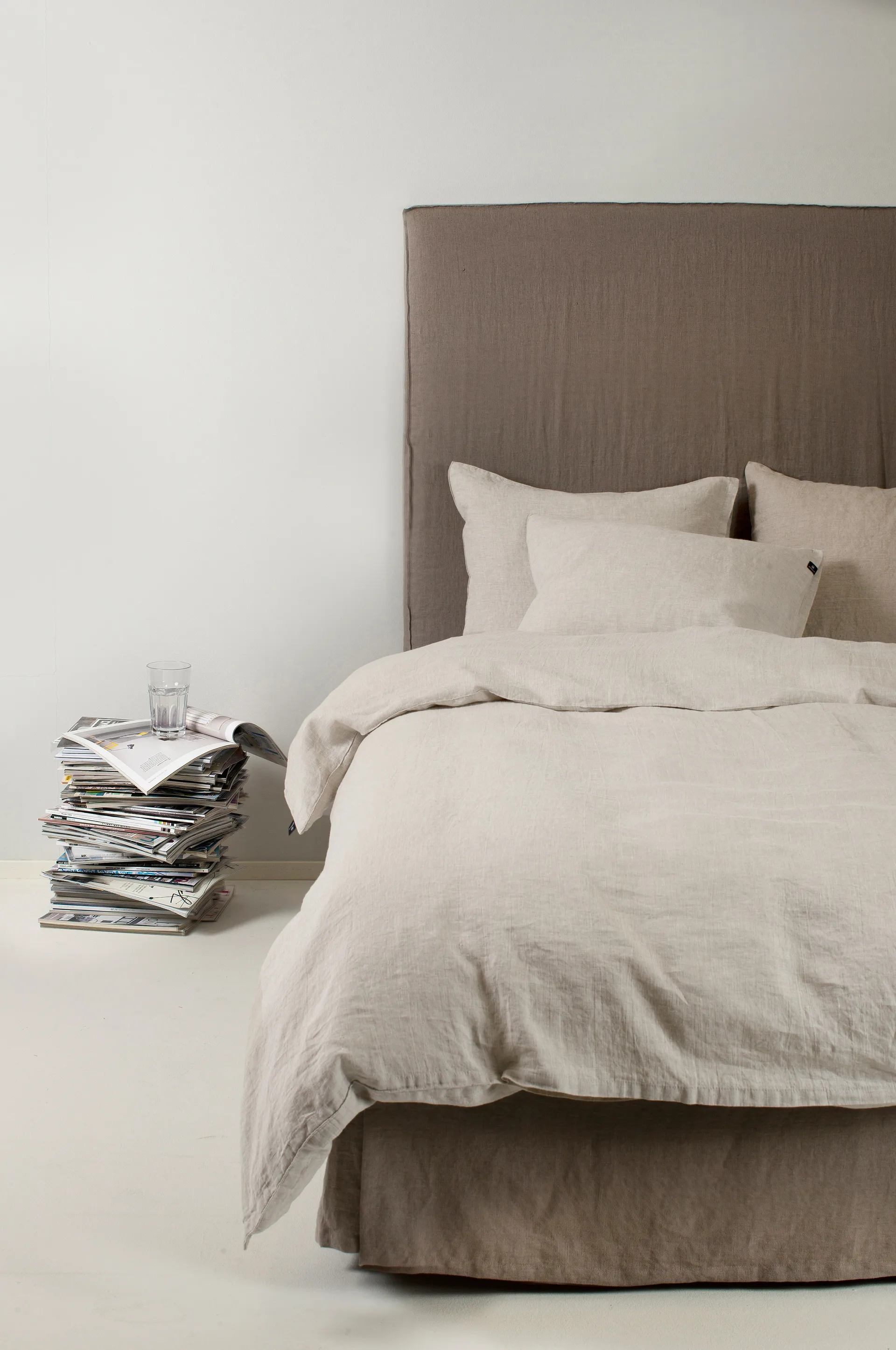 Sunshine pussilakana oatmeal, 220 x 220 cm Himla