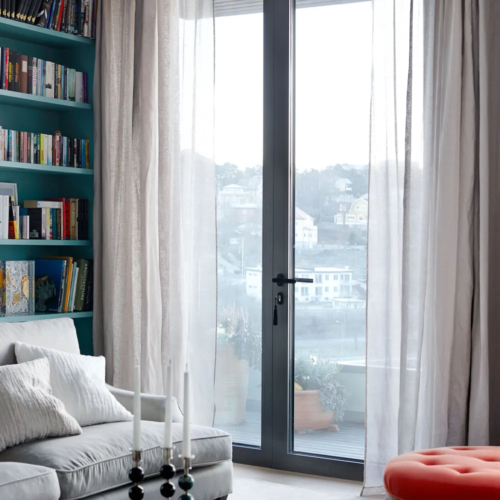 Sunshine verho rypytysnauhalla 140x290 cm, Ash (harmaa) Himla