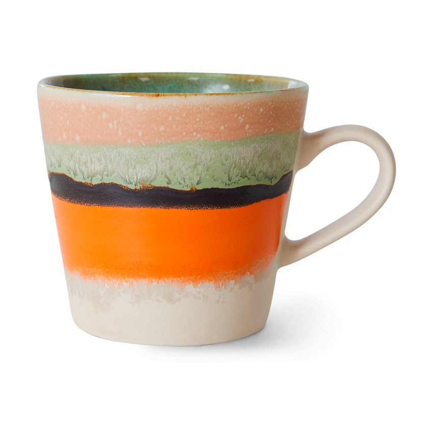 HKliving 70's cappuccinomuki Burst | Skandinaavinen Sisustus | Kahvikupit | Monivärinen