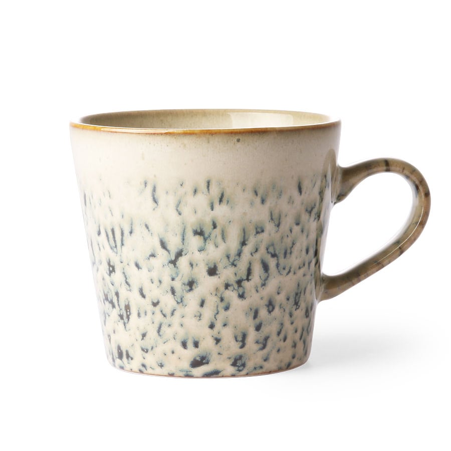HKliving 70's cappuccinomuki Hail | Skandinaavinen Sisustus | Kahvikupit | Beige