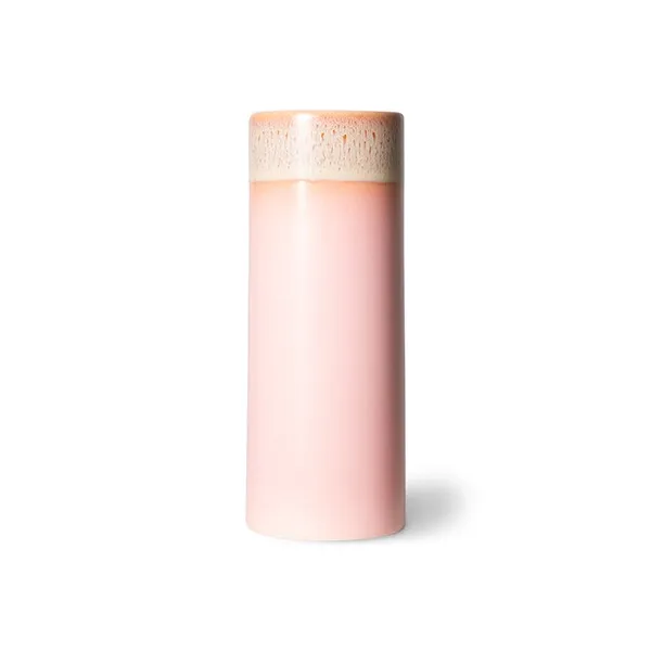 70s ceramics vaasi XS Ø7,5x19 cm, Rosa HKliving