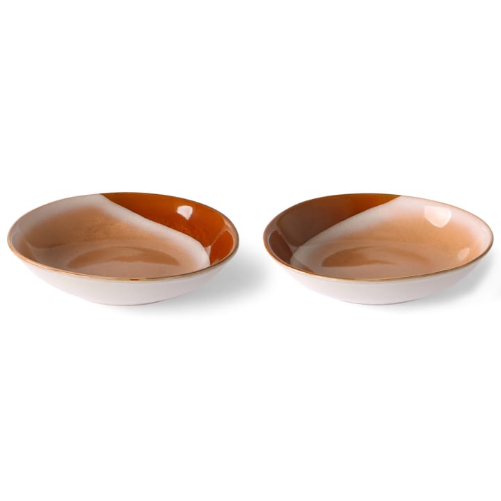70's curry kulho 21,7x21 cm, 2-pakkaus, Hills HKliving