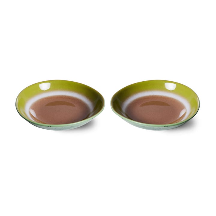 70's curry kulho 21,7x21 cm, 2-pakkaus, Upside down HKliving