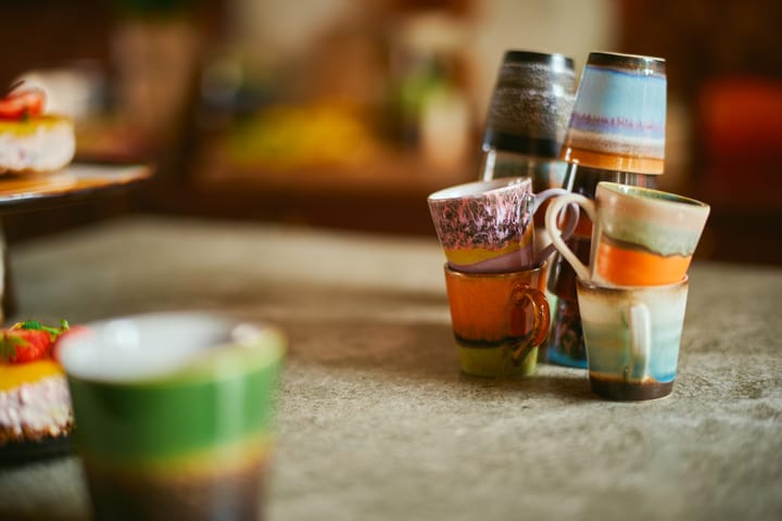 70's espressomuki 4-pakkaus, Retro HKliving