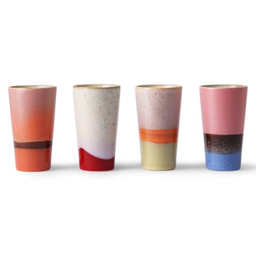 70's lattemuki 4-pakkaus - Multi - HKliving