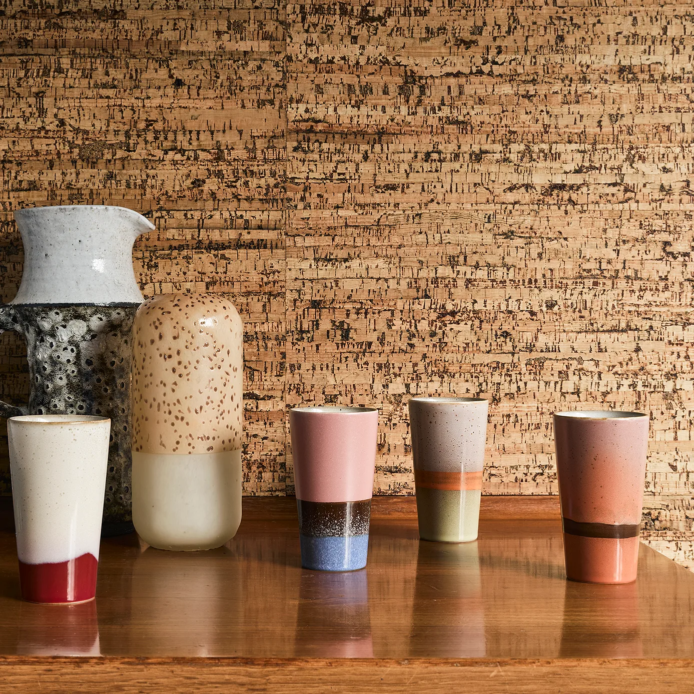 70's lattemuki 4-pakkaus, Multi HKliving