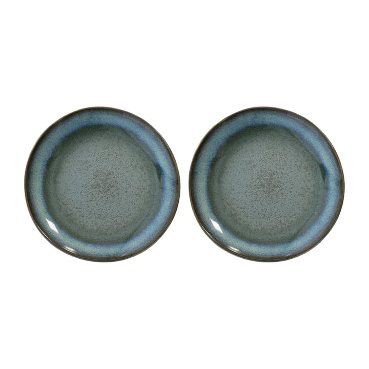 70's lautanen Ø 17,5 cm 2-pakkaus - moss - HKliving
