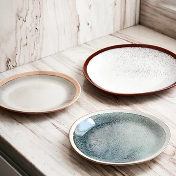 70's lautanen 22 cm 2 kpl - Earth - HKliving