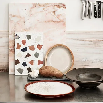 70's lautanen 22 cm 2 kpl - Earth - HKliving