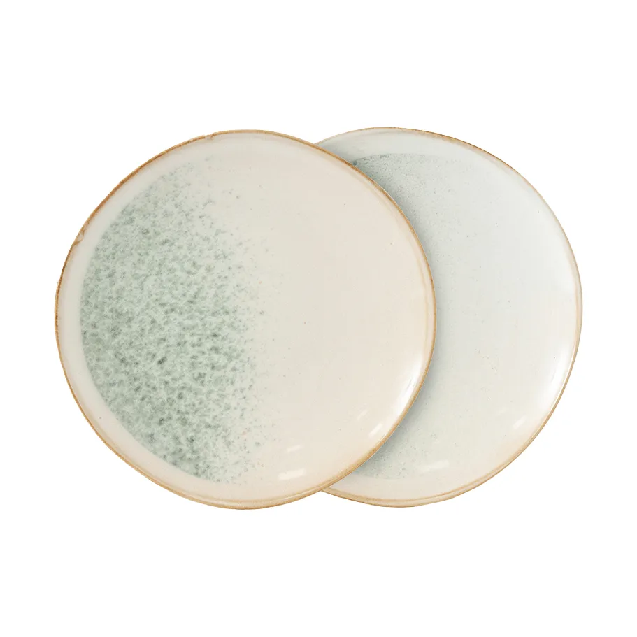 70's lautanen 22 cm 2 kpl, Mist HKliving