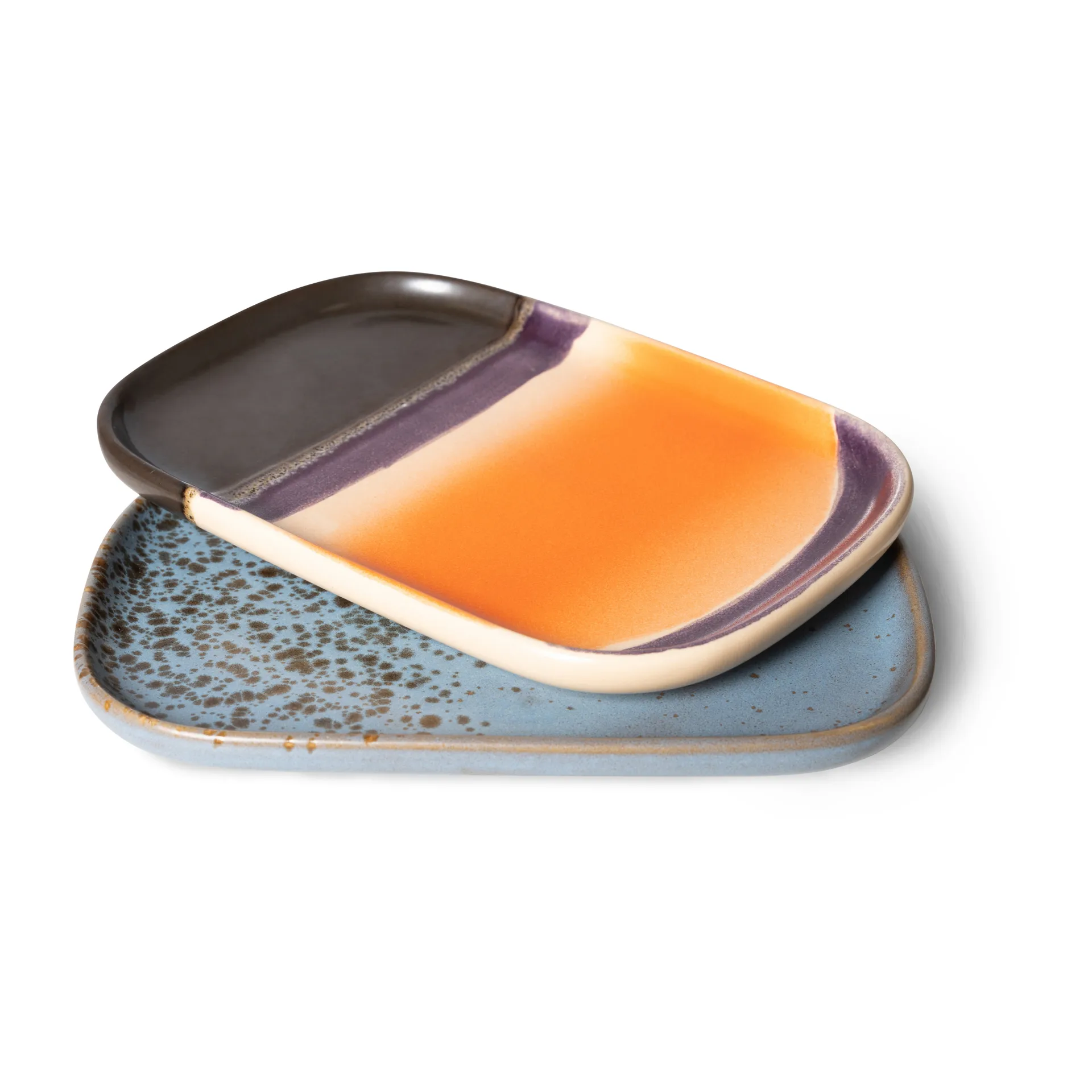 70's tarjotin pieni 2-pakkaus, Berry/Jupiter HKliving