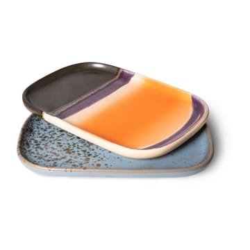 70's tarjotin pieni 2-pakkaus - Berry/Jupiter - HKliving