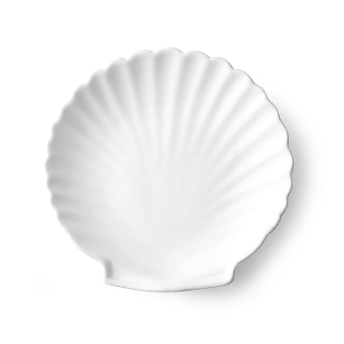 Athena Shell tarjoiluastia 14 cm - Mattavalkoinen - HKliving