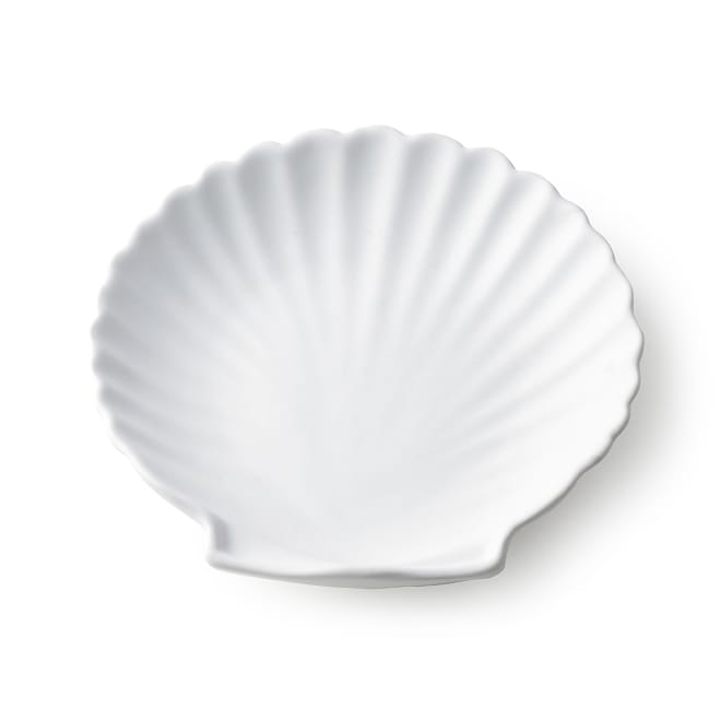 Athena Shell tarjoiluastia 14 cm - Mattavalkoinen - HKliving