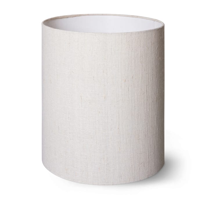 Cylinder lampunvarjostin Ø 30 cm - Natural linen - HKliving